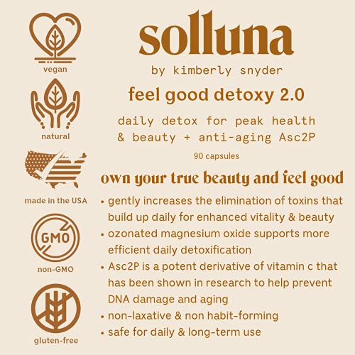 Solluna by Kimberly Snyder Feel Good Detoxy — Natural Colon Cleanse & Digestion SOLLUNA BY KIMBERLY SNYDER uk supplements