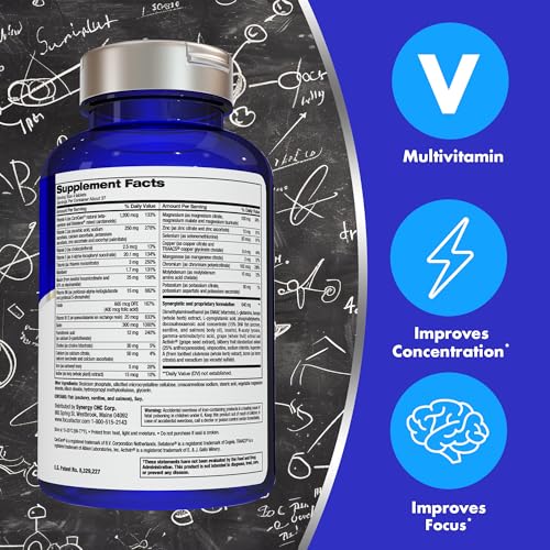 Focus Factor Nutrition for The Brain Improved Memory & Concentration Brain Supplement, 150 Count, 1 Pack (10407) Focus Factor uk supplements
