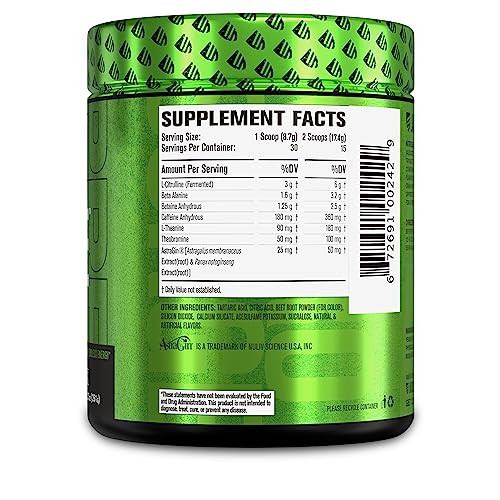 NITROSURGE Pre Workout Supplement - Endless Energy, Instant Strength Gains Jacked Factory uk supplements