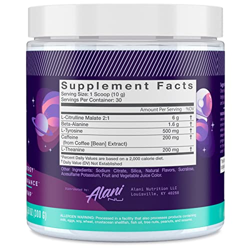 Alani Nu Pre Workout Powder | Amino Energy Boost | Endurance Supple Alani Nu uk supplements
