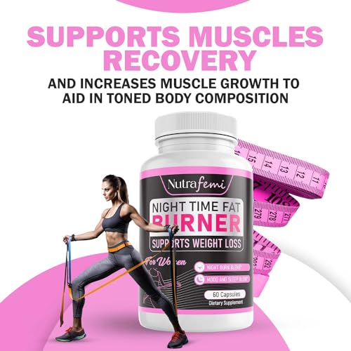 Nutrafemi Night time Fat Burner, Weight Loss Pills for Women – Thermogenic Fat Burner Nutrafemi uk supplements