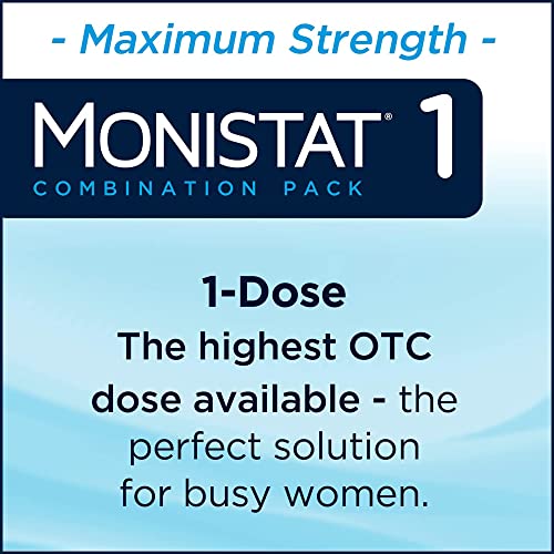 Monistat 1 Day Yeast Infection Treatment for Women, 1 Miconazole Ovule Insert & External Monistat Anti-Itch Monistat uk supplements
