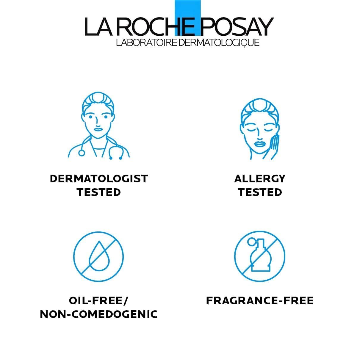 La Roche-Posay Effaclar Medicated Gel Facial Cleanser, Foaming Acne Face La Roche-Posay uk supplements