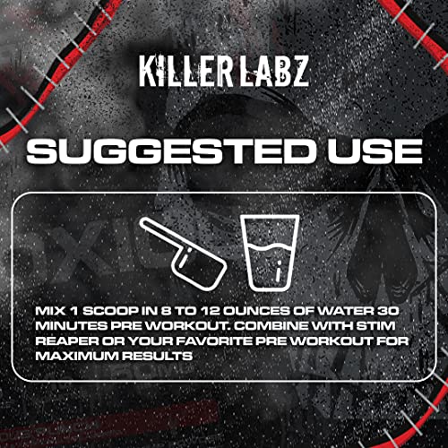 Noxious Extreme Nitric Oxide Booster Pump Pre-Workout Powder | Endurance and Muscle KILLER LABZ uk supplements