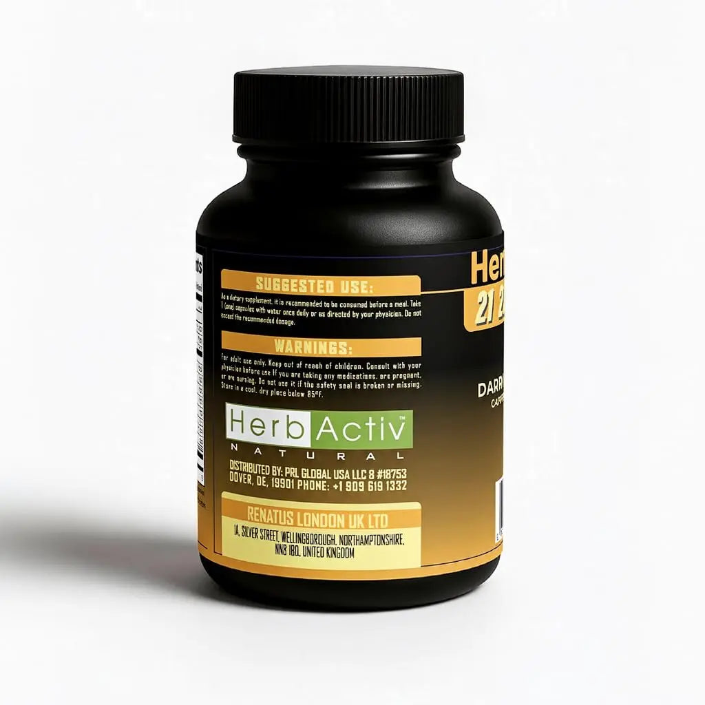 Herb Activ Natural Primal Multivitamin - 21 Essential Vitamins & Minerals - Daily Vitamin & Mineral Supplement - Energy & Wellness Support - 30 Capsules Herb Activ Natural uk supplements
