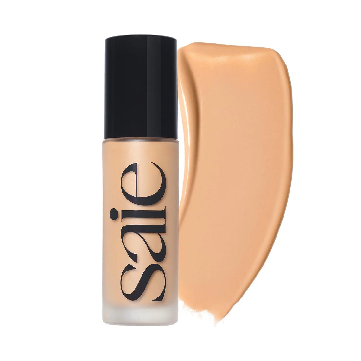 Saie Glowy Super Skin Tint Liquid Foundation - Weightless + Dewy Foundation with Lightweight Medium Coverage - Hydrating Face Makeup + Skin Care Serum Hybrid with Hyaluronic Acid - Shade 11 (1.01 oz) Saie uk supplements
