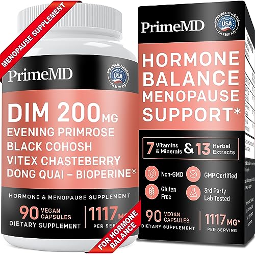 20-in-1 Menopause Supplements for Women - Dim Supplement Women - Estrogen Supplement PrimeMD uk supplements