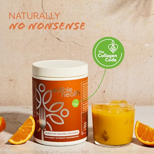 High Protein Edible Health Digestive Enzyme Protein Powder, Regenerative Collagen Supplements Edible Health uk supplements