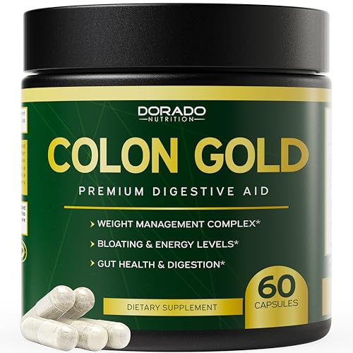 Colon Cleanse and Gut Detox for Weight Management & Digestive Support - Cascara Sagraoda DORADO NUTRITION uk supplements
