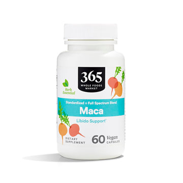 365 by Whole Foods Market, Maca Standardized + Full Spectrum Blend, Libido Support, Vegan Capsules, 60 Count 365 by Whole Foods Market uk supplements