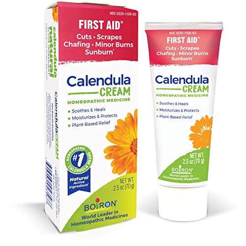 Boiron Calendula Cream for First Aid, Minor Burns, Cuts, Scrapes, Insect Bits and Sunburn - 2.5 oz Boiron uk supplements