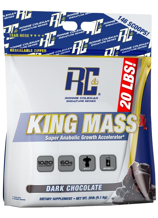 Ronnie Coleman Signature Series King Mass XL Protein Powder, Weight and Muscle Gainer Ronnie Coleman Signature Series uk supplements