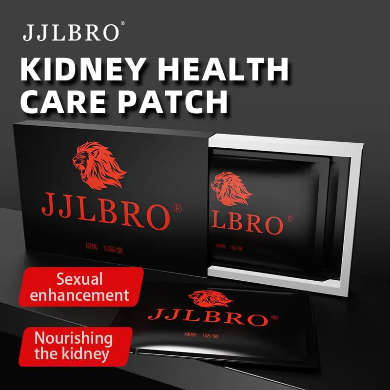 12 Extra Strength Patches for Men's Kidney and Prostate Health – Natural Herbal External Therapy for Vitality and Wellness JJLBRO uk supplements