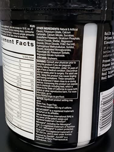 BEYOND RAW LIT AF | Advanced Formula Clinical Strength Pre-Workout Powder | Contains BEYOND RAW uk supplements