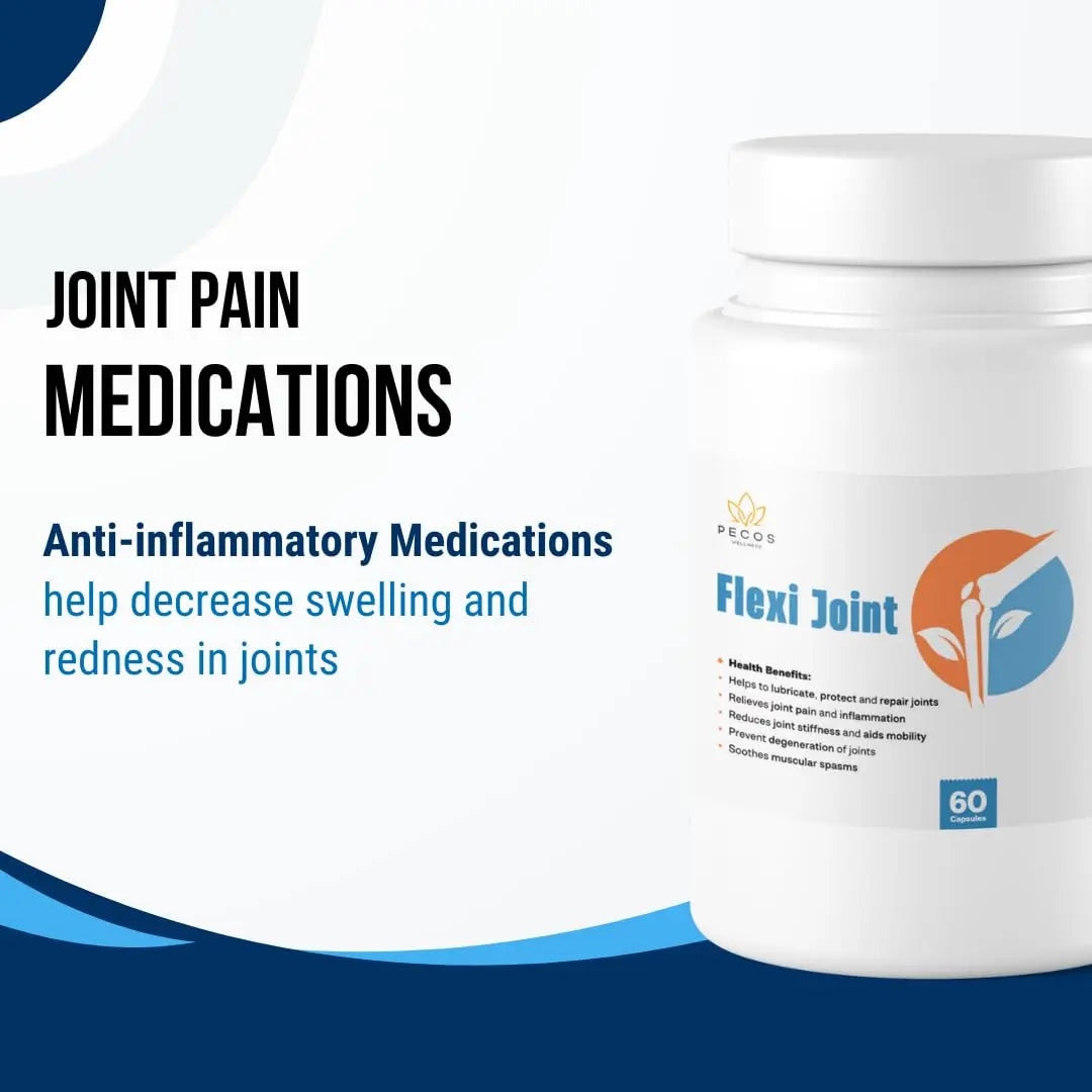 PECOS WELLNESS Flexi Joint Supplement for Joint Health, 60 Capsules, Supports Mobility and Joint Protection PECOS WELLNESS uk supplements