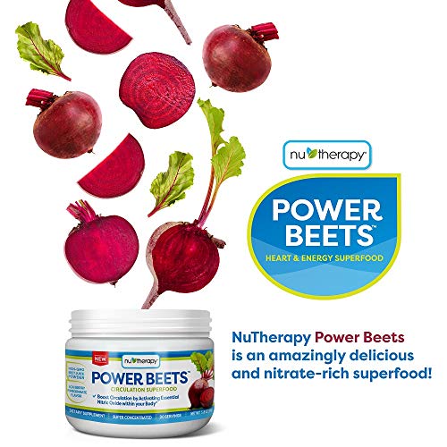 Nu-Therapy Power Beets - Super Concentrated Circulation Superfood - Dietary Supplement SlimFast uk supplements