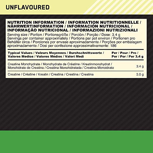 Optimum Nutrition Micronised Creatine Powder, 100% Pure Creatine Monohydrate Powder Optimum Nutrition uk supplements