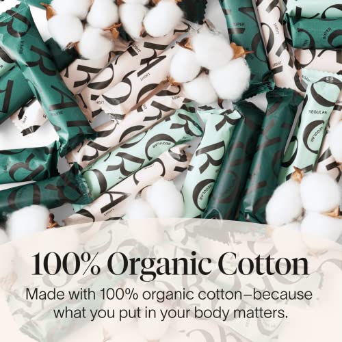 Cora Organic Applicator Tampons | Super Absorbency | 100% Organic Cotton, Unscented Cora uk supplements