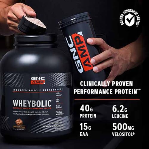 GNC AMP Wheybolic Protein Powder | Targeted Muscle Building and Workout Support GNC uk supplements