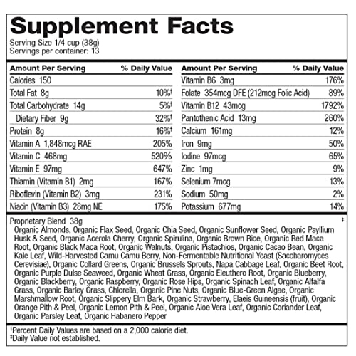 Dr. Schulze's SuperFood Ultra | Organic Super Food Powder | Vitamin B Complex and 520% Dr. Schulze's uk supplements