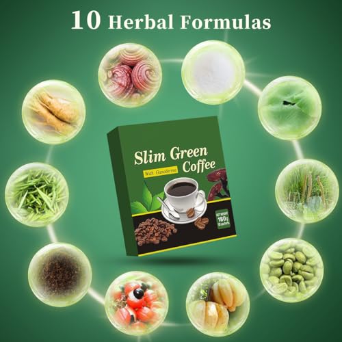 Premium Green Coffee Bean Extract Powder - Gluten-Free Green Coffee Bean Supplements FARWIX uk supplements