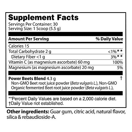 Nu-Therapy Power Beets - Super Concentrated Circulation Superfood - Dietary Supplement SlimFast uk supplements