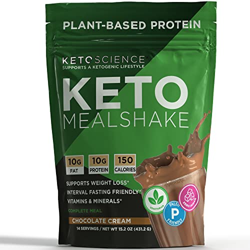 Keto Science Plant Based Protein, Keto Meal Shake, Supports Weight Management Keto Science uk supplements