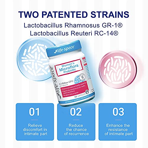 Life-Space Probiotic for Women, Support Healthy Vaginal Microflora & Comfort, BV & VVC Infection Life-Space uk supplements