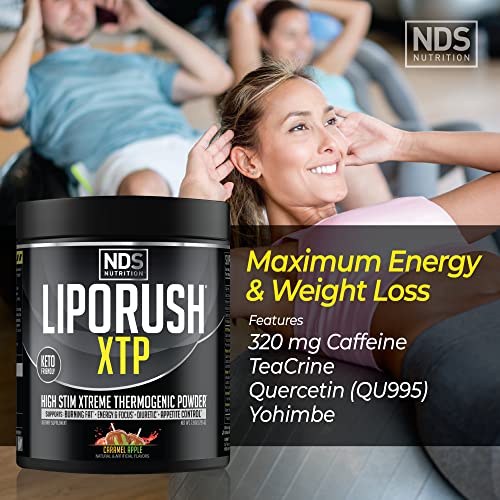 LIPORUSH NDS Nutrition XTP Thermogenic Fat Burner with L-Carnitine - Energy LIPORUSH uk supplements