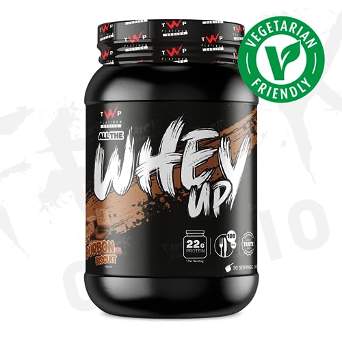 TWP Nutrition Platinum Series All The Whey Up Protein Powder Shake, 23g Whey Protein, Low Fat TWP uk supplements