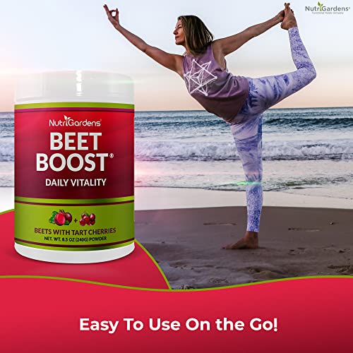 BEET BOOST for Stamina by NutriGardens - Increase Endurance & Circulation – Concentrated Beet Boost uk supplements