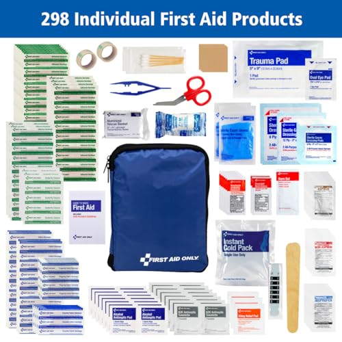First Aid Only 442 All-Purpose Emergency First Aid Kit for Home, Work, and Travel First Aid Only uk supplements