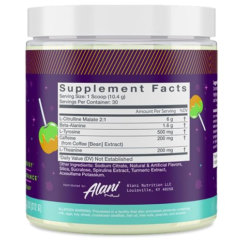 Alani Nu Pre Workout Powder | Amino Energy Boost | Endurance Supple Alani Nu uk supplements