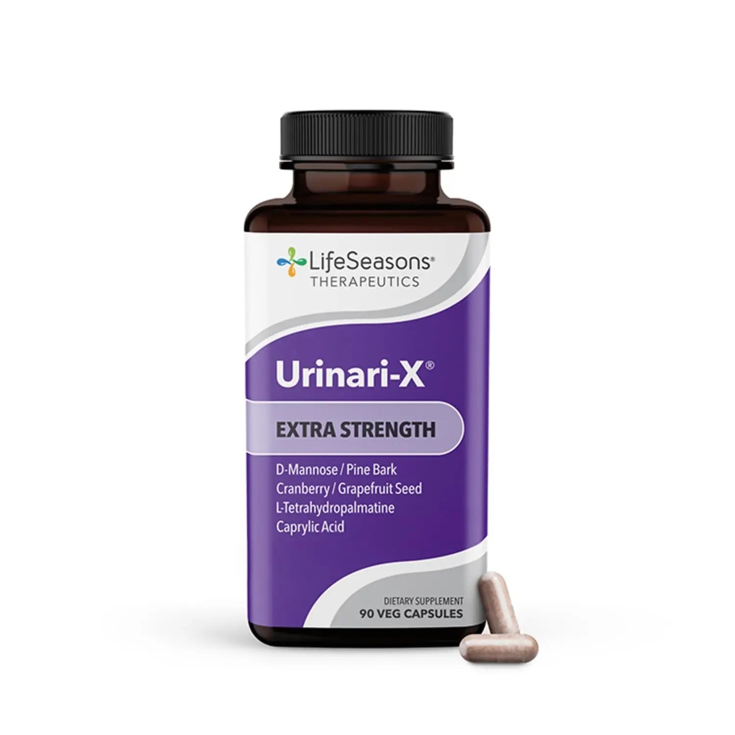 LifeSeasons Urinari-X Extra Strength + Pros-T Bundle – Urinary Tract & Prostate Health – Fast UTI Relief, Bladder Comfort, Supports Normal Urinary Flow – 90 Capsules & 60 Softgels LifeSeasons uk supplements