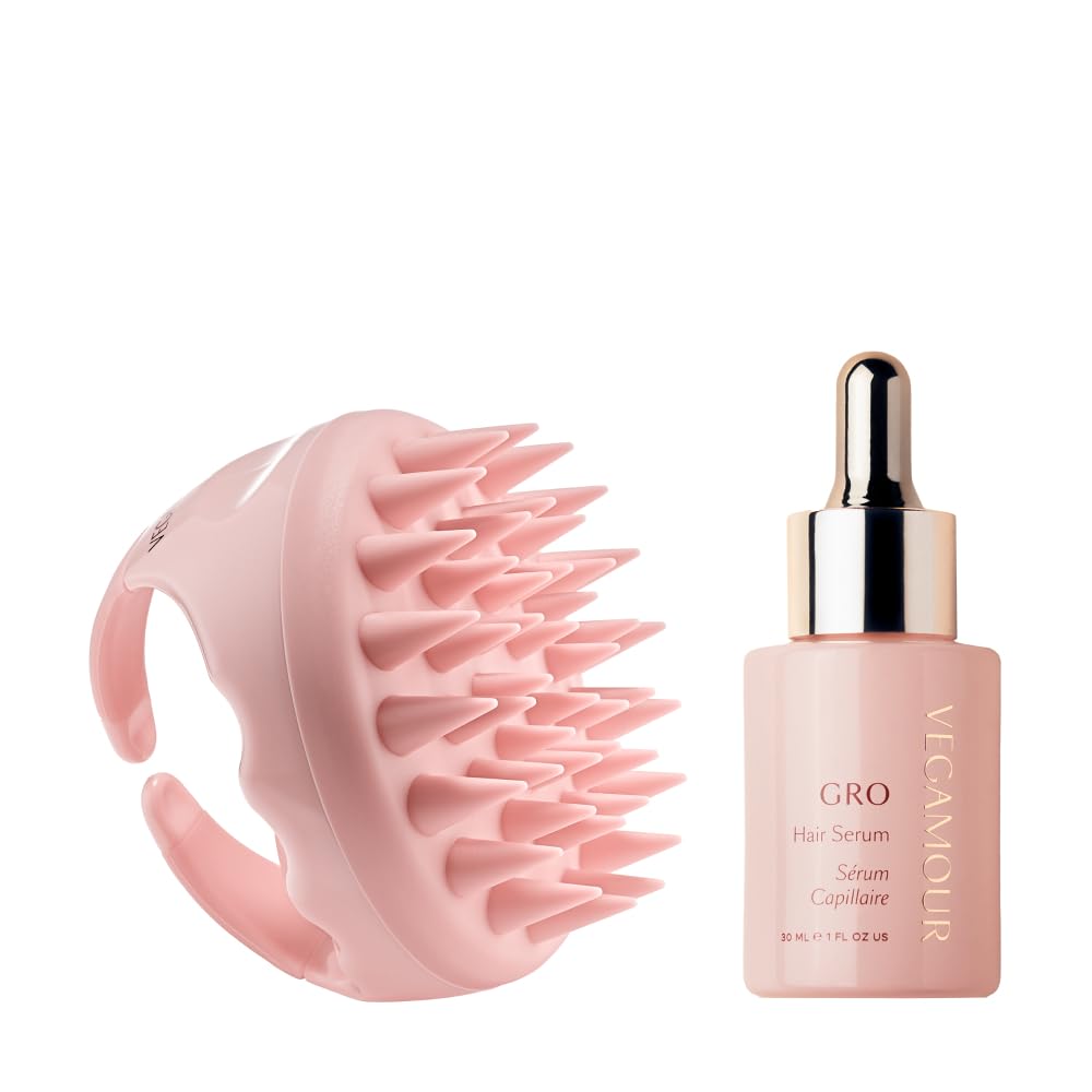 VEGAMOUR GRO Better Duo Includes GRO Hair Serum & GRO Revitalizing Scalp Massager for Thinning Hair VEGAMOUR uk supplements