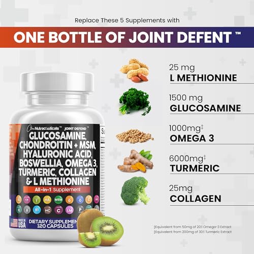 Clean Glucosamine Chondroitin MSM Turmeric Hyaluronic Acid Boswellia Clean Nutraceuticals uk supplements