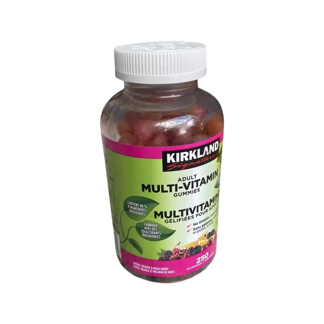 Kirkland Signature Adult Multi-Vitamin Gummies, 250 Gummies KIRKLAND uk supplements