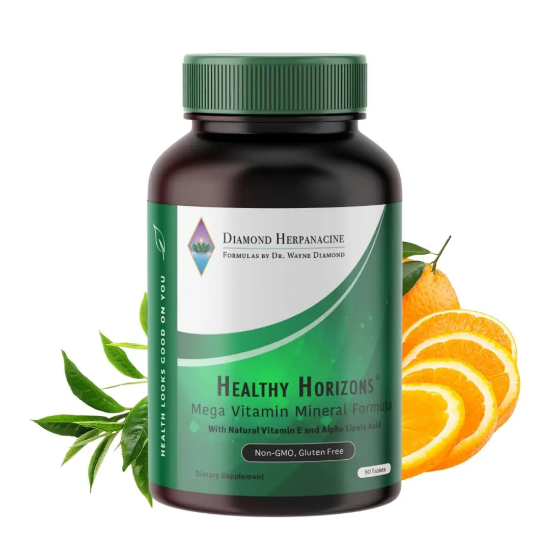 Herpanacine Diamond Healthy Horizons Multivitamin - Natural Multivitamin to Support Stress Relief and Provide Essential Nutrients Herpanacine uk supplements