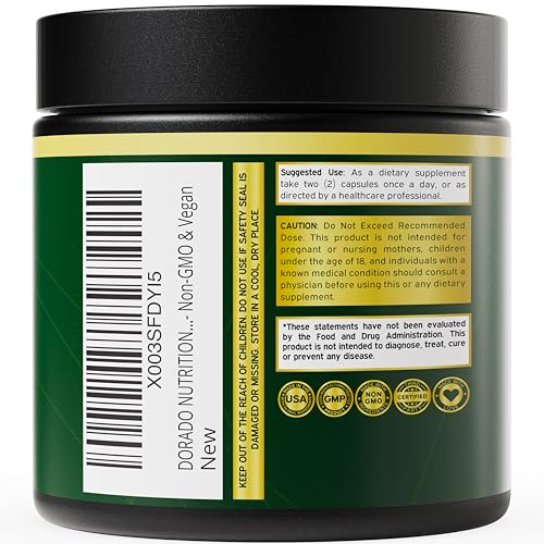 Colon Cleanse and Gut Detox for Weight Management & Digestive Support - Cascara Sagraoda DORADO NUTRITION uk supplements