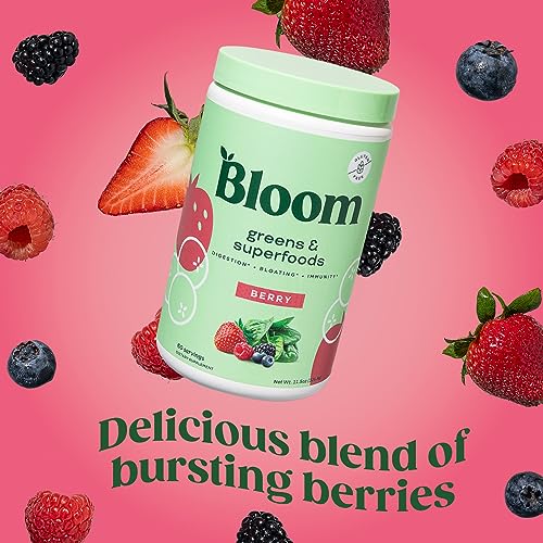 Bloom Nutrition Super Greens Powder for Digestive Health - Probiotics, Digestive Bloom Nutrition uk supplements