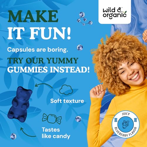 Wild & Organic Glutathione Gummies - Reduced Glutathione for Liver Cleanse & Antioxidants Wild & Organic uk supplements
