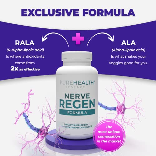 PUREHEALTH RESEARCH Nerve Regen Formula PUREHEALTH RESEARCH uk supplements