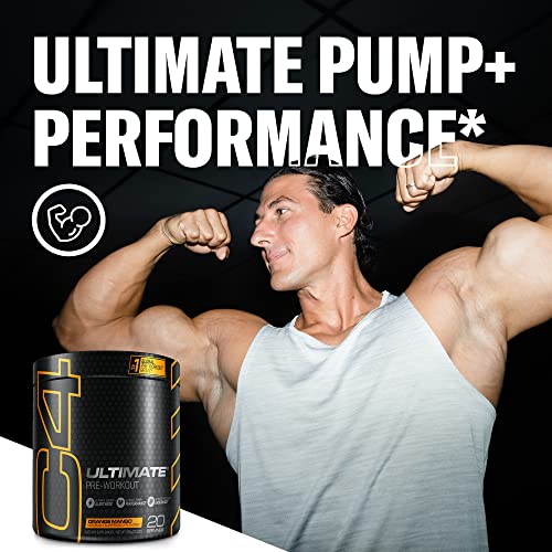 Cellucor C4 Ultimate Pre Workout Powder Orange Mango - Sugar Free Preworkout Cellucor uk supplements