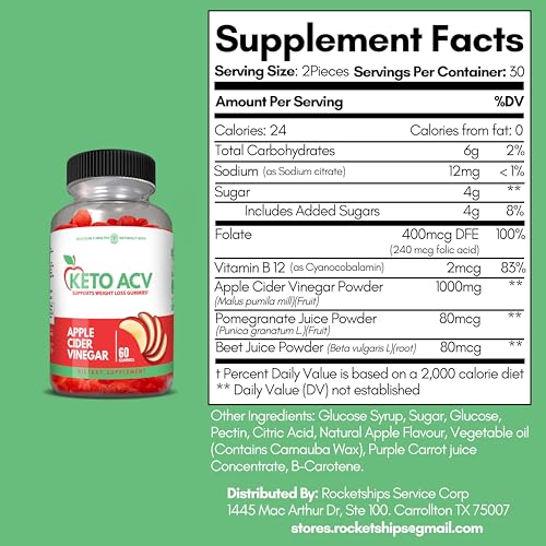 ALL.FOR.YOU. Keto ACV Gummies 60 Gummies - Advanced Weight Loss Formula with 1000 MG ALL.FOR.YOU. uk supplements