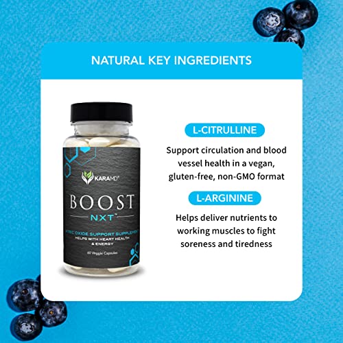 KaraMD Boost NXT | Nitric Oxide Booster Supplement | Natural L-Citrulline & L-Arginine KaraMD uk supplements