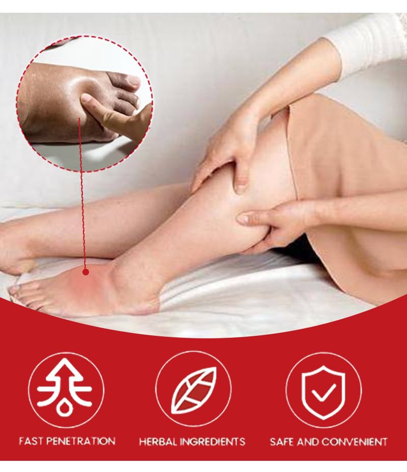 Leg Slimming Massage Cream | Soothing Swelling, Tightening Skin, Auxiliary Care for Reducing Edema （2 Pieces） bobojuju uk supplements
