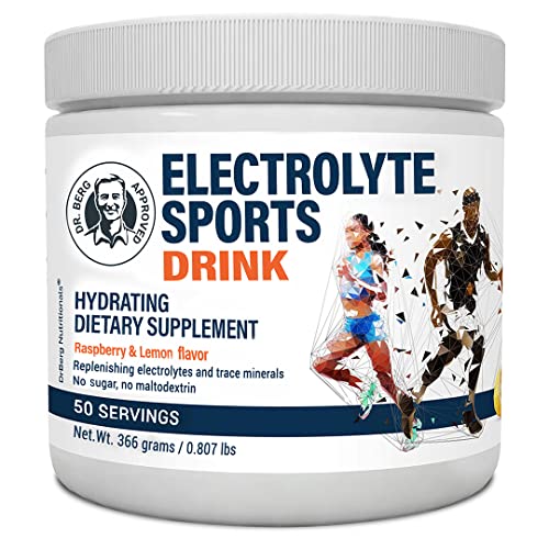 Dr. Berg's Electrolyte Sports Drink - Sugar Free Electrolyte Powder - No Maltodextrin Dr. Berg Nutritionals uk supplements