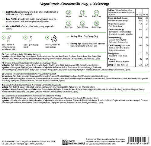 Protein Works - Vegan Protein Powder | Plant Based Protein Shake | Vegan Blend | Gluten Free Protein Works uk supplements