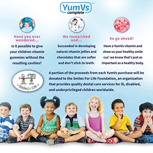 YumVs Complete Glucose Gummies, Raspberry Flavor, (60 Ct); Chewable YUM-V'S uk supplements