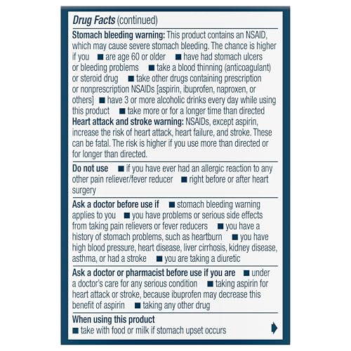 Advil Pain Reliever and Fever Reducer, Ibuprofen 200mg for Pain Relief - 24 Coated Tablets Advil uk supplements